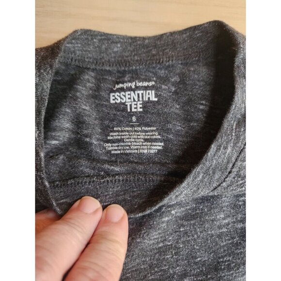 3 JUMPING BEANS Lot of 3 Boys Classic Long Sleeve Essential Tee Sz 6 - Picture 11 of 13